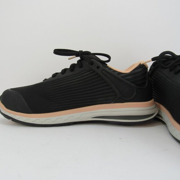 Timberland Pro Anti-Fatigue Technology Steel Toe Women's Black & Peach Size 9 - Picture 4 of 9